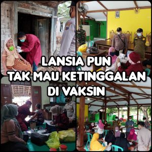 Lansia pun Tak Mau Ketinggalan di Vaksinasi