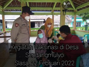 Kegiatan Vaksinasi di Desa Sendangmulyo