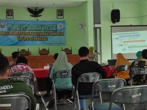 Selasa, 15 Maret 2022 Kegiatan Forum Perangkat Daerah - Dinas Pemberdayaan Masyarakat dan Desa Kabupaten Rembang.