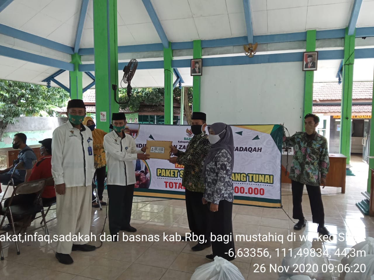 PENDISTRIBUSIAN ZIS BAZNAS KAB REMBANG