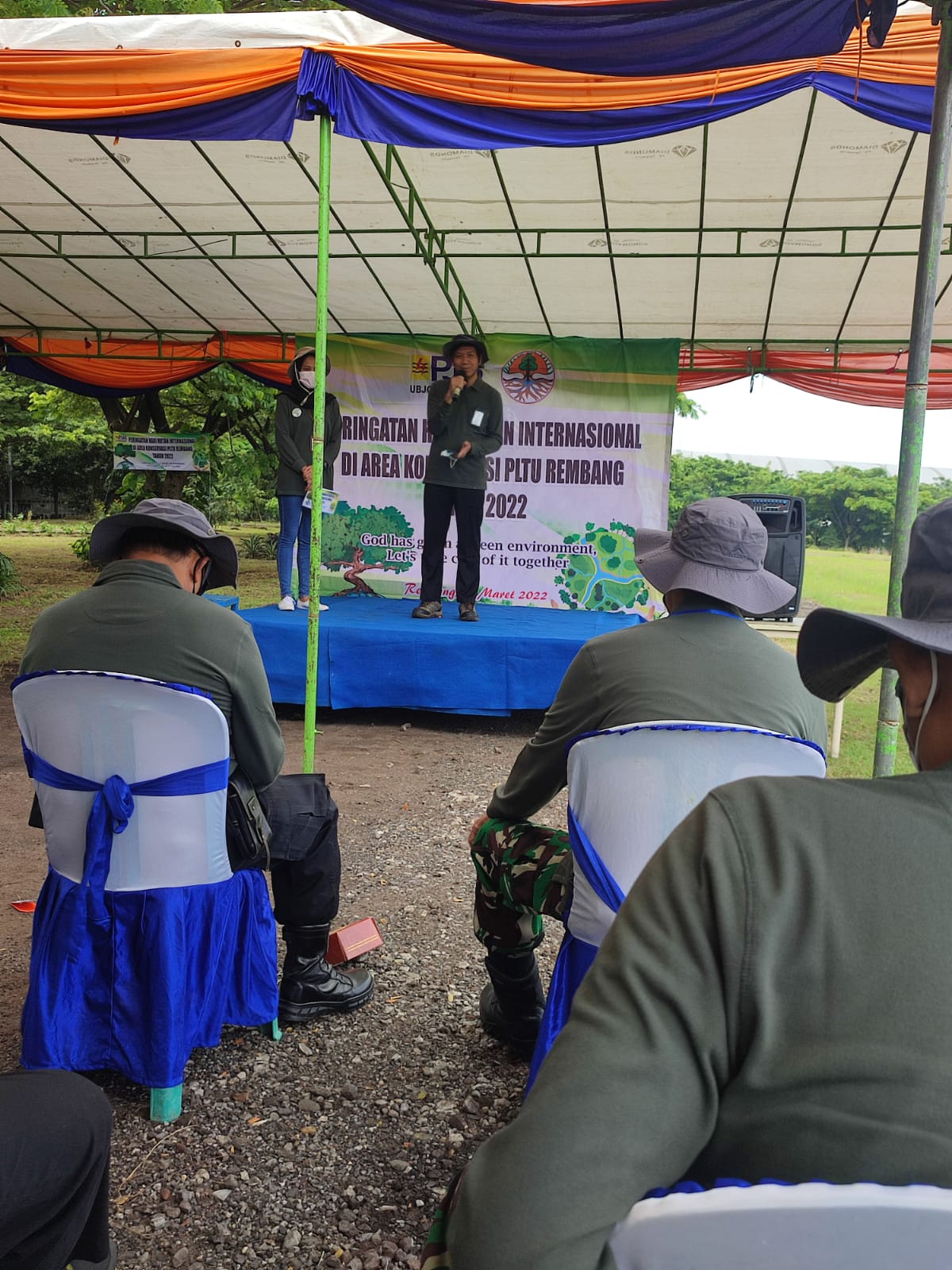 Kegiatan memperingatai hari hutan internasional di PLTU Rembang