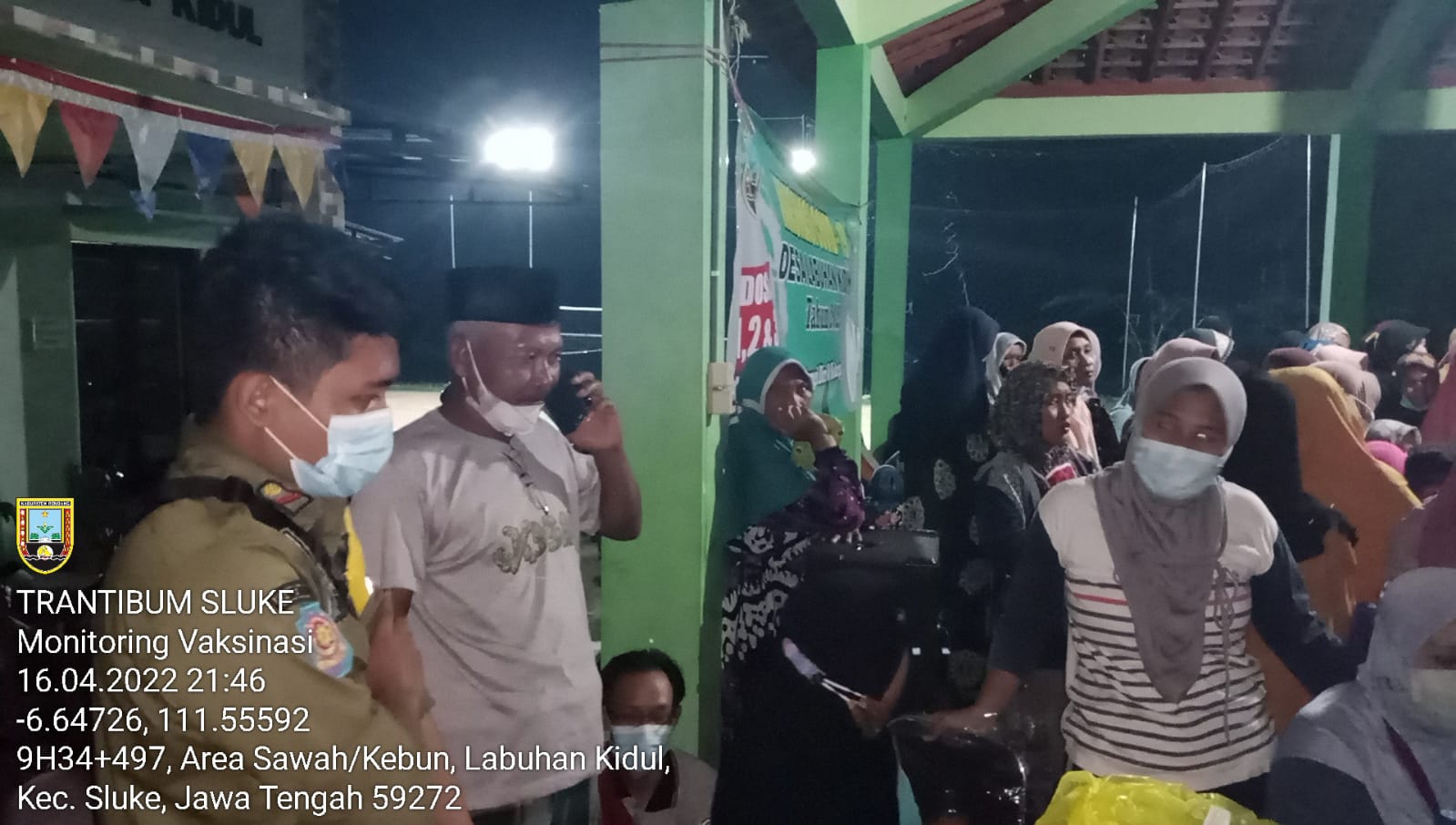Kegiatan Monitoring Vaksinasi Dosis 1-3 di 3 Desa yaitu, Desa Manggar, Desa Sendangmulyo, dan Desa Labuhankidul