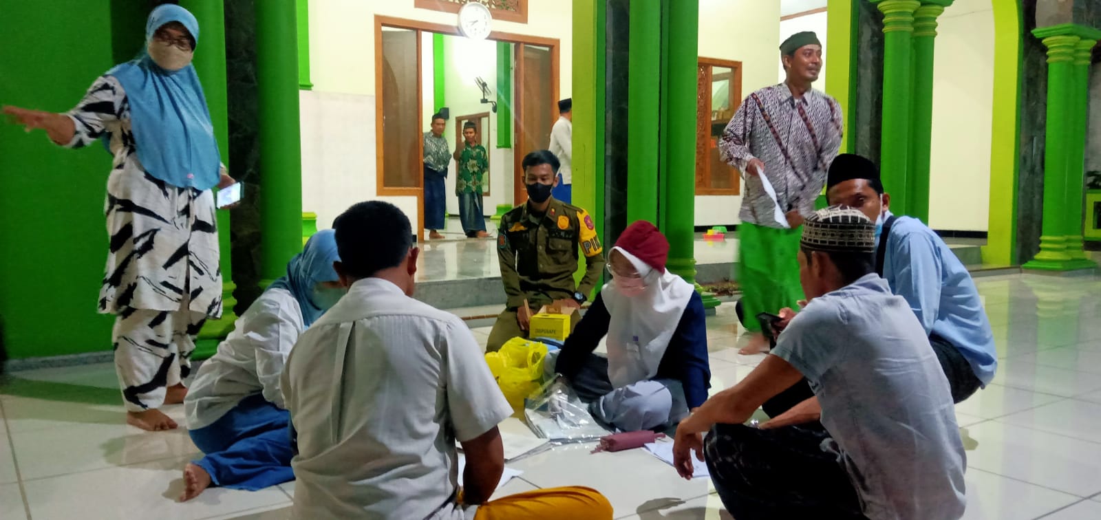 Kegiatan Monitoring Vaksinasi Dosis 1-3 di Desa Pangkalan dan Desa Sendangmulyo