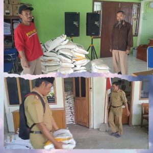 Monitoring Droping Bantuan Pangan Beras Di Kecamatan Sluke Kabupaten Rembang